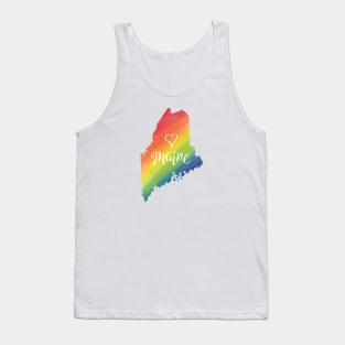 Heart Maine Tank Top